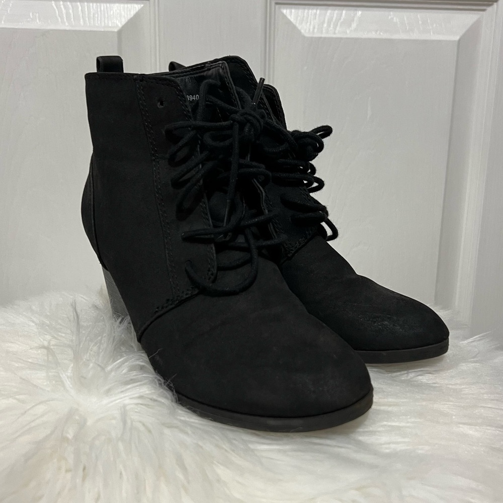 💗 Forever 21 -‎ Black Women's Ankle Boots